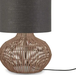 Hot Good&Mojo Kalahari S Tafellamp Natural, Dark Grey