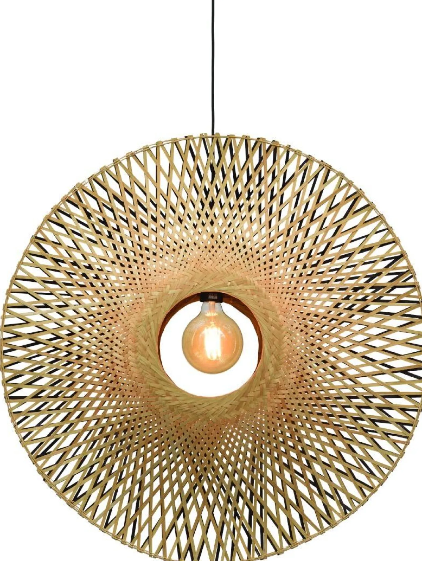 Best Good&Mojo Kalimantan Bamboo Hanglamp Natural/black