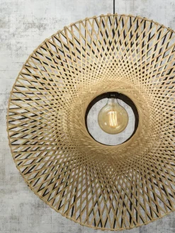 Best Good&Mojo Kalimantan Bamboo Hanglamp Natural/black