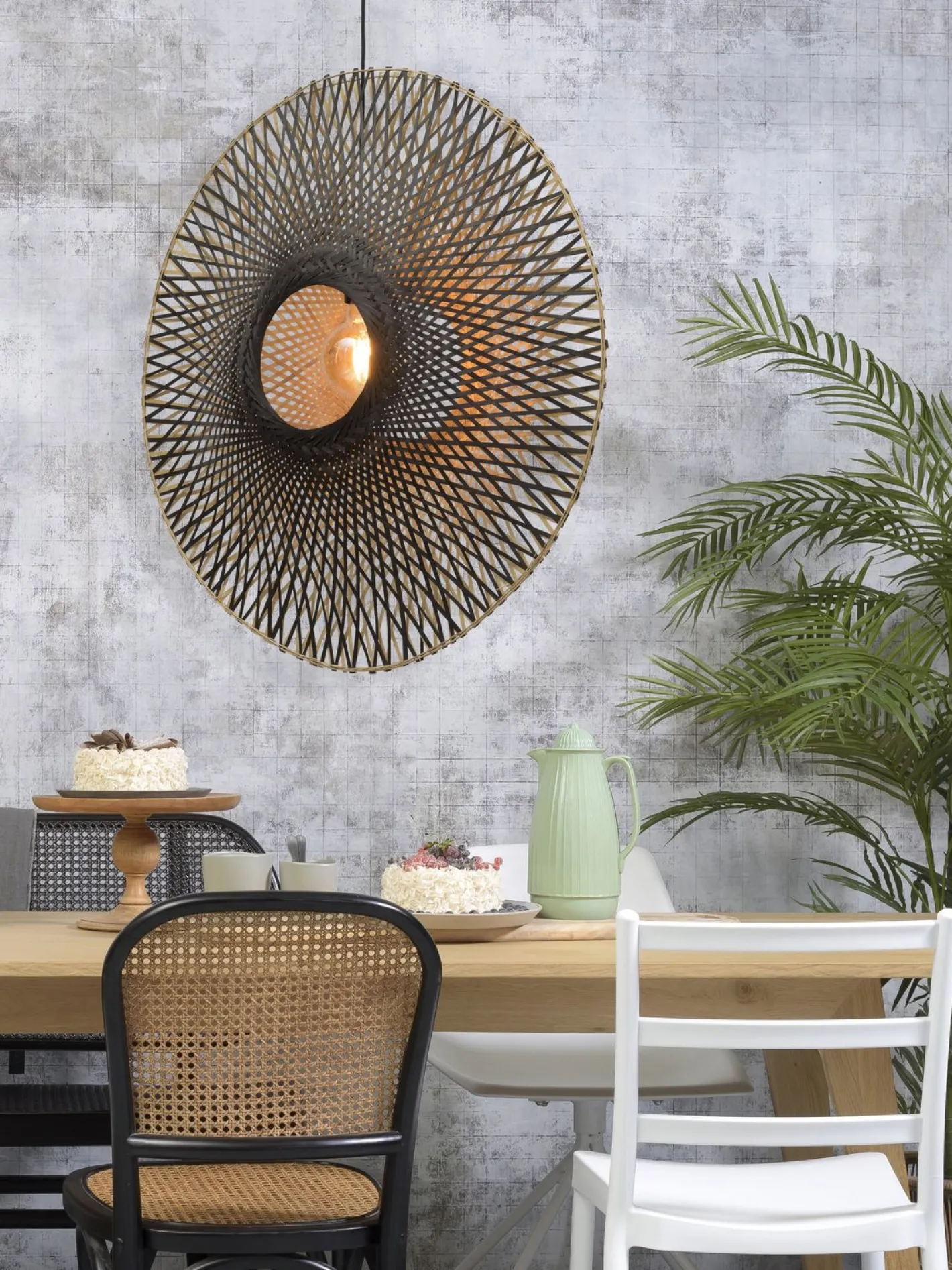 Best Good&Mojo Kalimantan Bamboo Hanglamp Natural/black