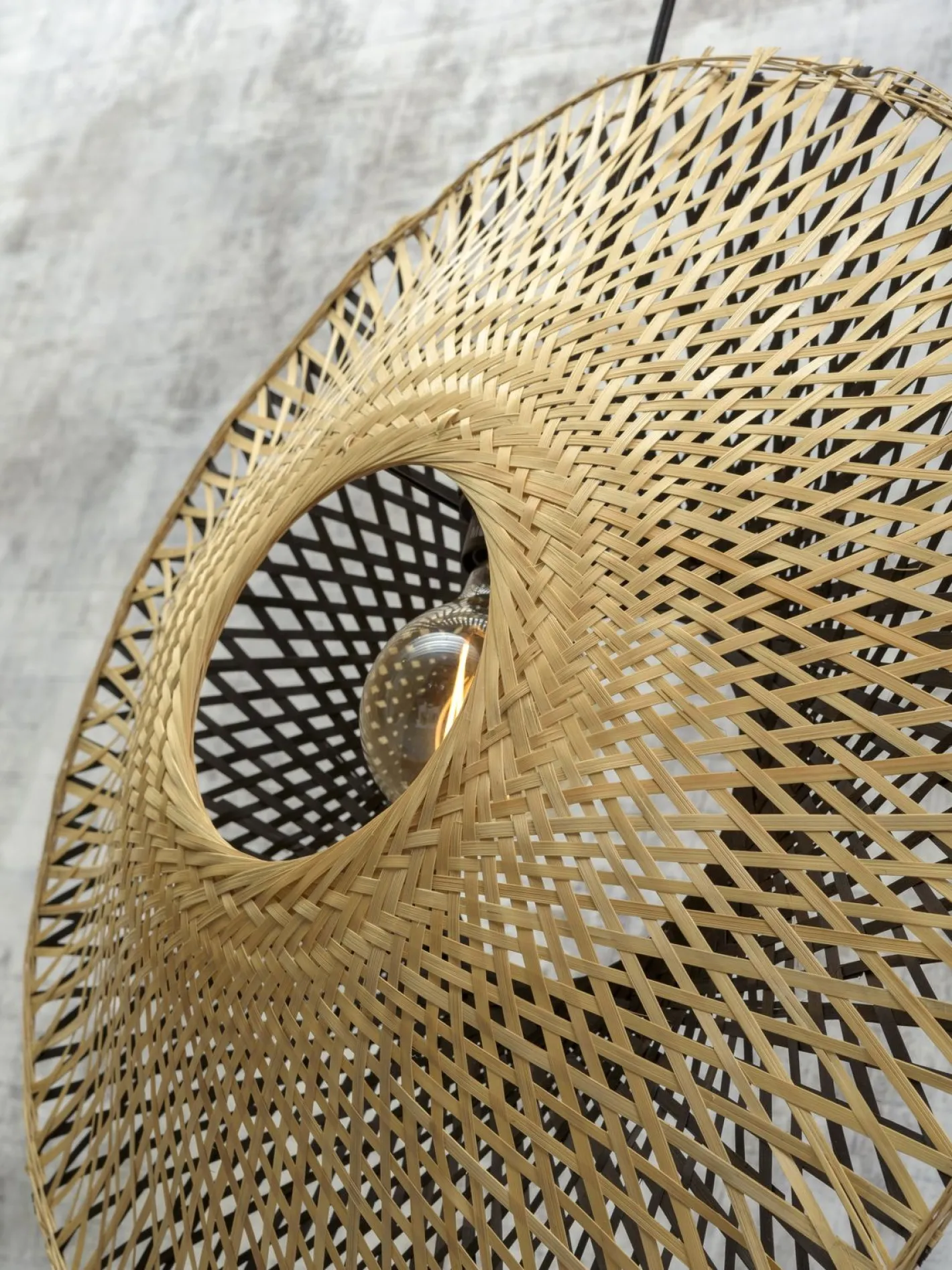 Best Good&Mojo Kalimantan Bamboo Hanglamp Natural/black