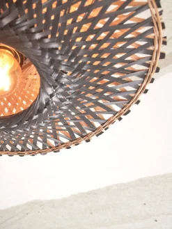 Clearance Good&Mojo Kalimantan L Plafondlamp Black, Natural