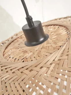 Clearance Good&Mojo Kalimantan M Hanglamp Black, Natural