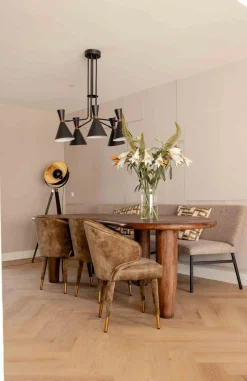 Outlet Trendhopper Kansas Eetkamerbank Creme