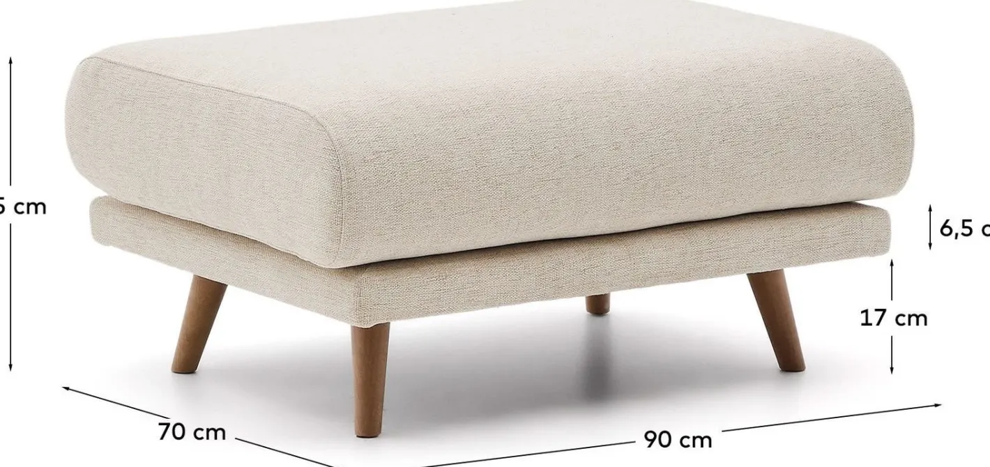 Online Kave Home Karin Hocker Beige