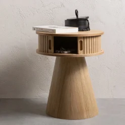 Outlet WOOOD Karri Nachtkastje Natural