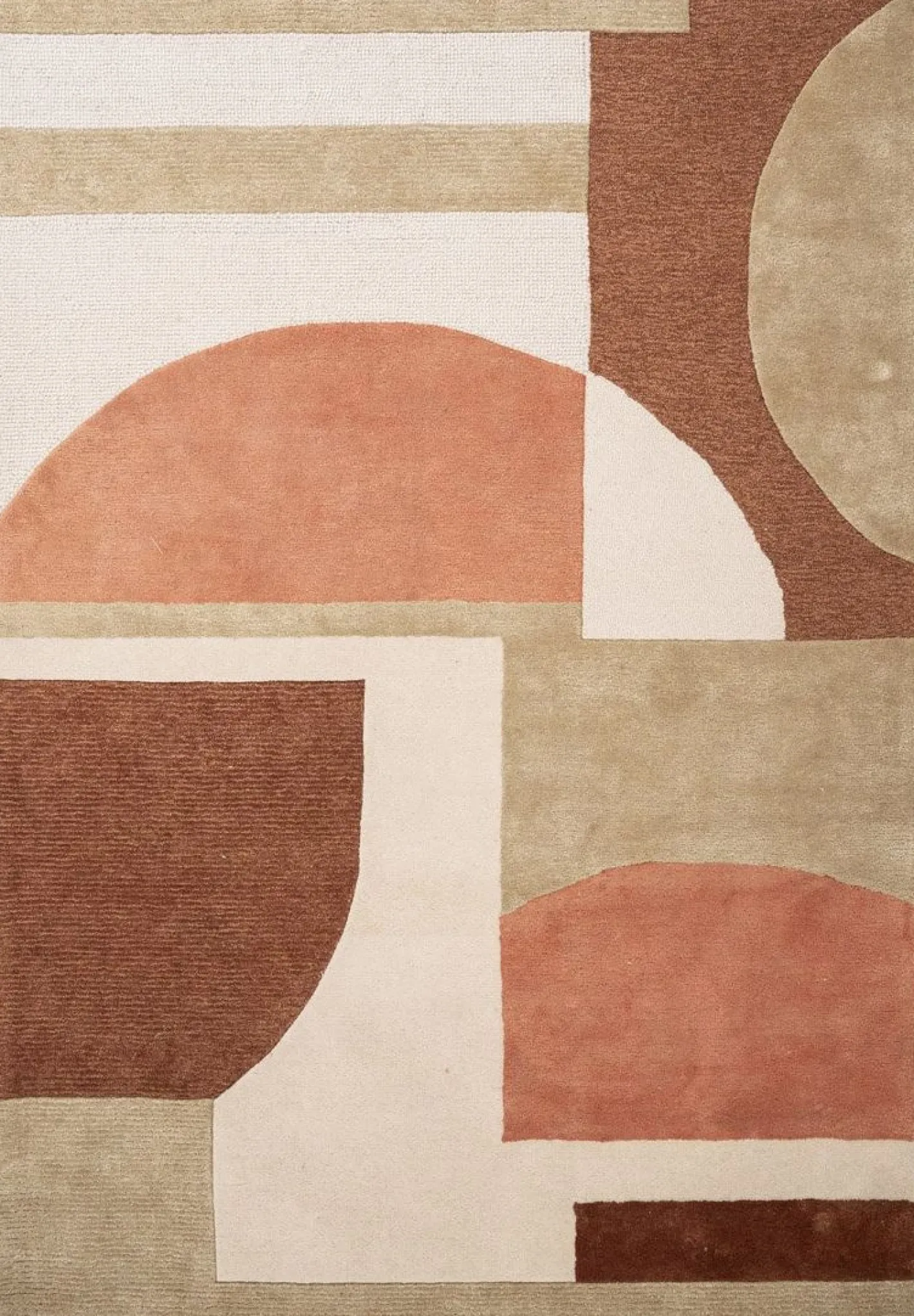 Best By Boo Kazi Vloerkleed Terracotta