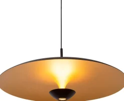 Sale Lucide Kenneth Hanglamp Zwart, Goud
