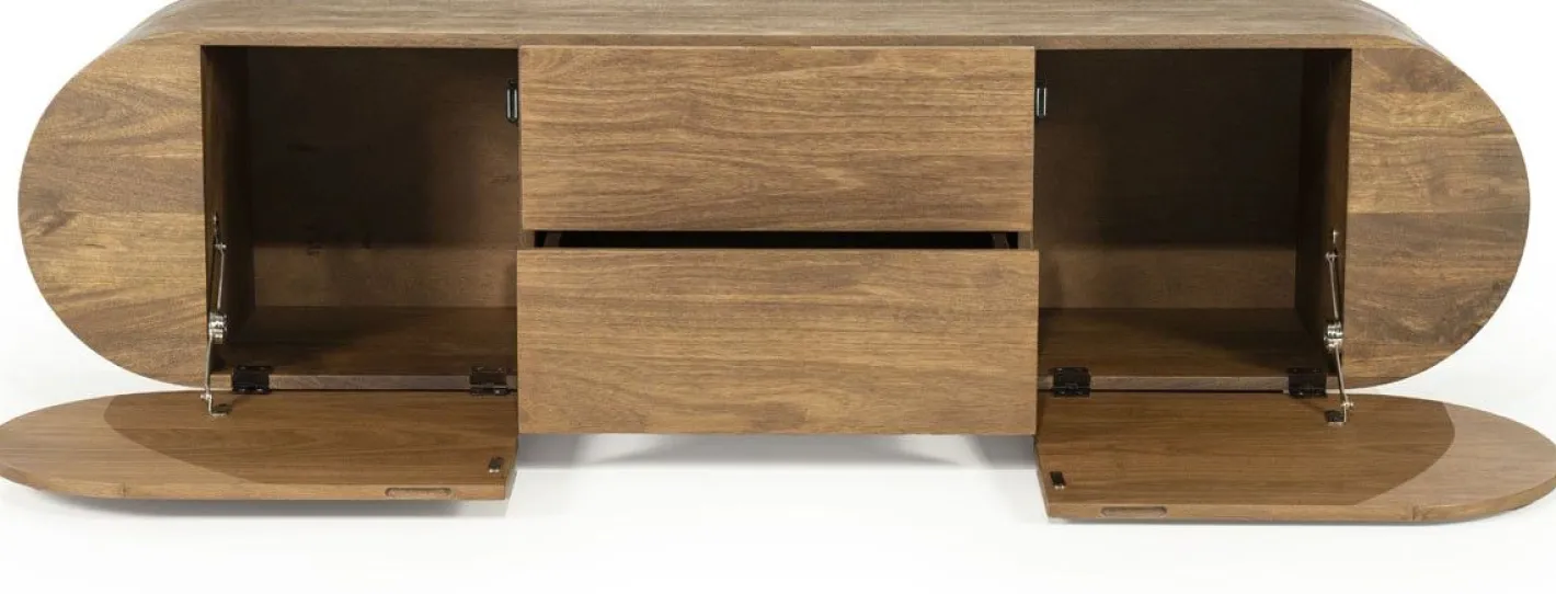 Hot Eleonora King Tv-meubel Bruin