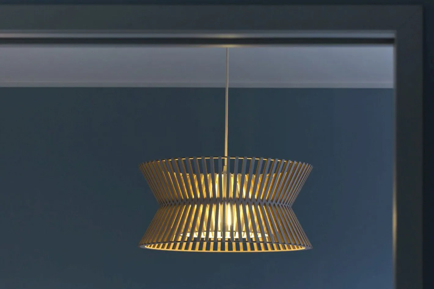 Outlet Secto Design Kontro 6000 Hanglamp White