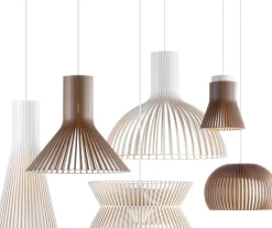 Hot Secto Design Kontro 6000 Hanglamp Natural Birch