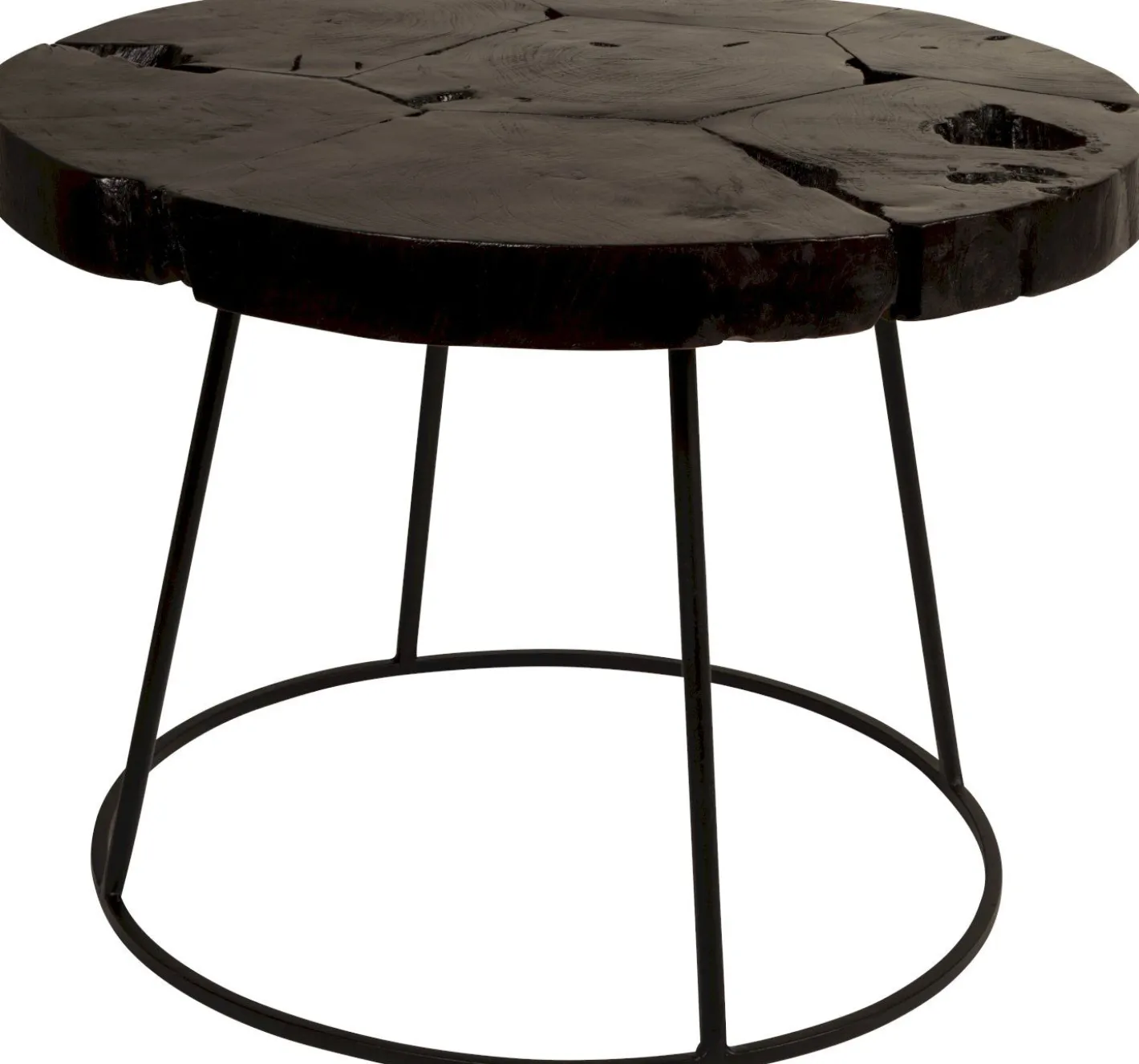 Discount Dutchbone Kraton Bijzettafel Chocolate Black