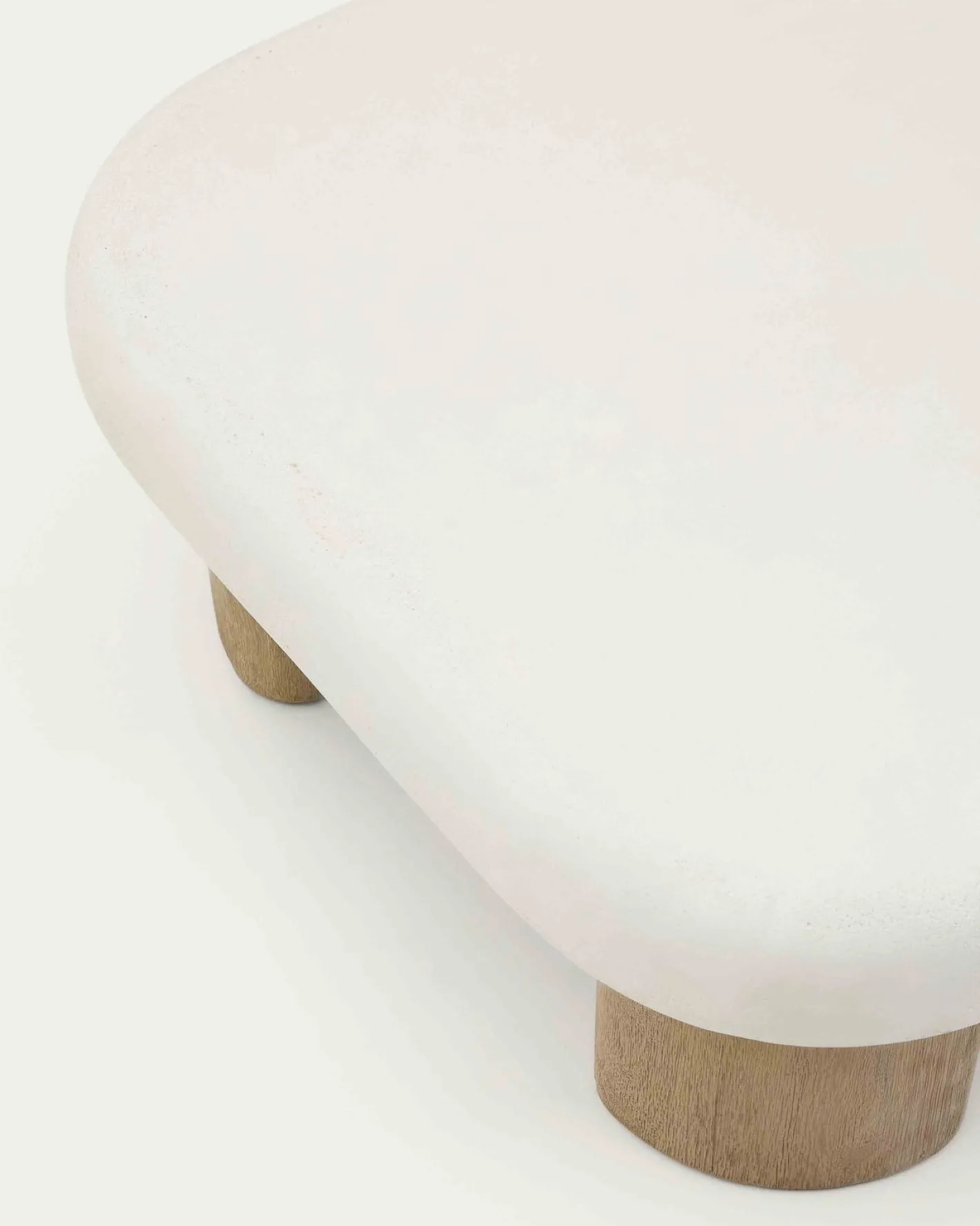 Discount Kave Home Labra Outdoor Salontafel Wit
