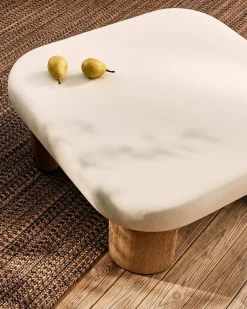 Hot Kave Home Labra Salontafel Wit, Naturel