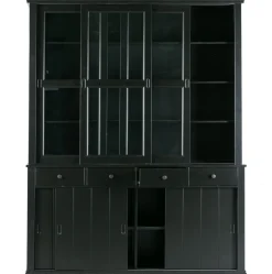 Discount WOOOD Lagos Buffetkast Black