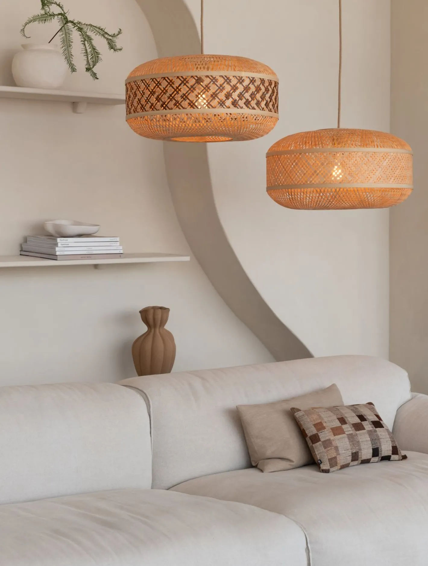 Best Good&Mojo Langkawi Hanglamp Natural, Brown