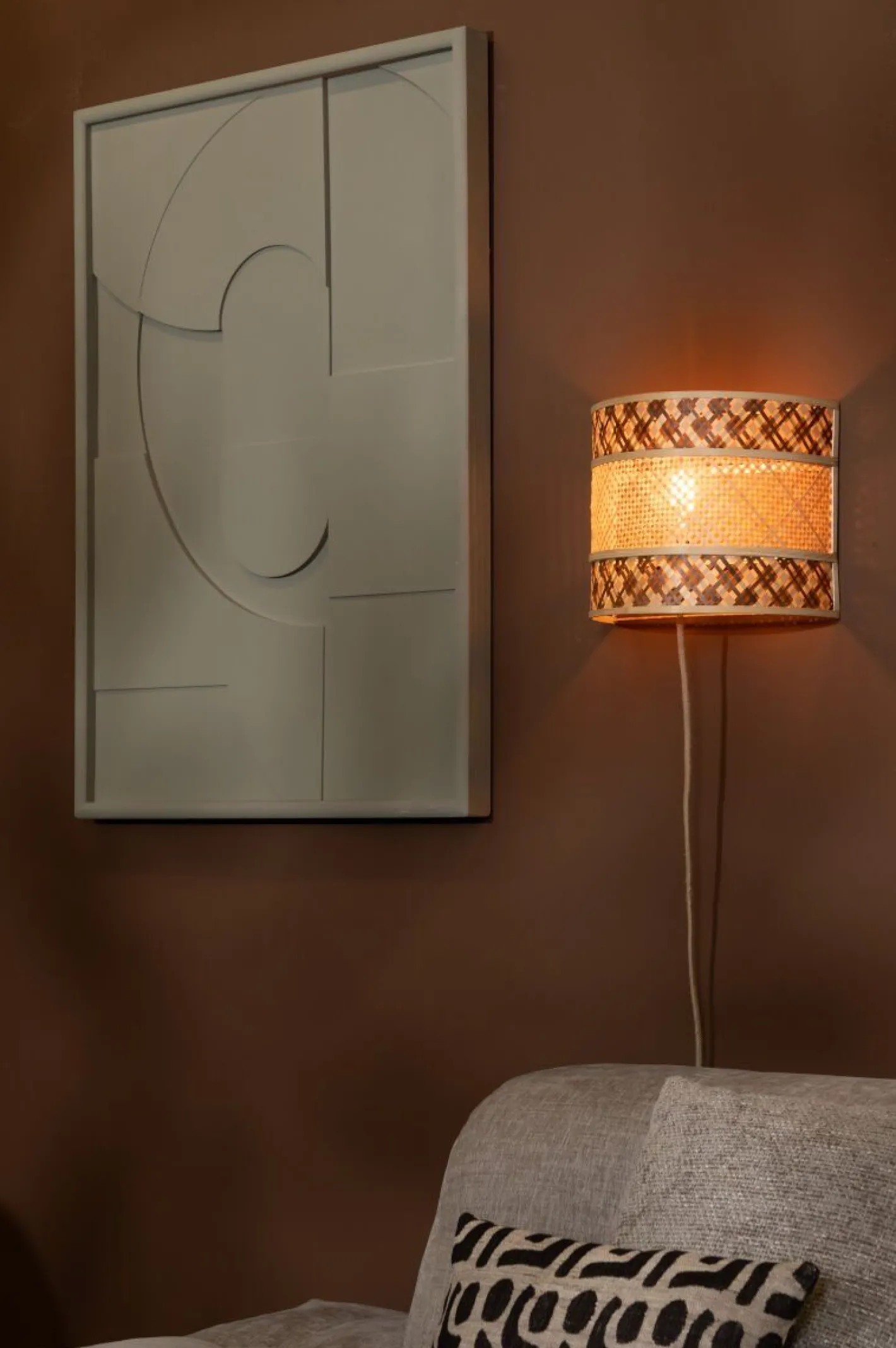 Discount Good&Mojo Langkawi Wandlamp Natural, Brown