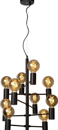 Clearance Lucide Leanne Hanglamp Zwart