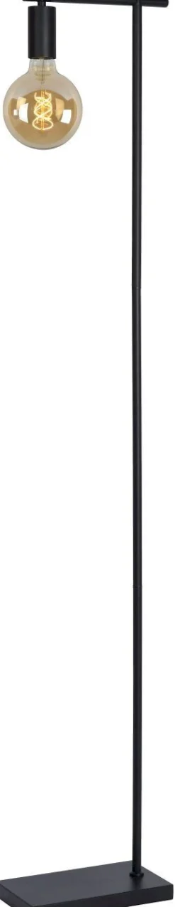 Clearance Lucide Leanne Vloerlamp Zwart