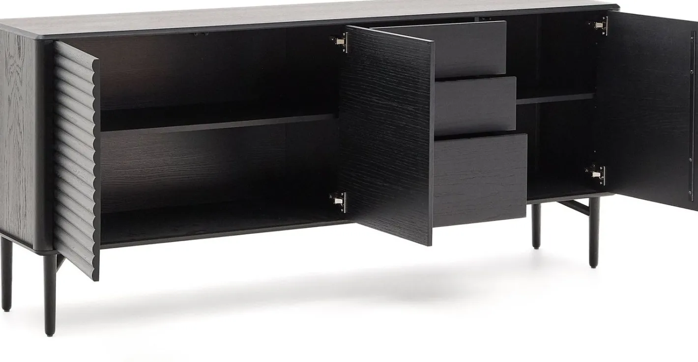 Discount Kave Home Lenon Dressoir Zwart