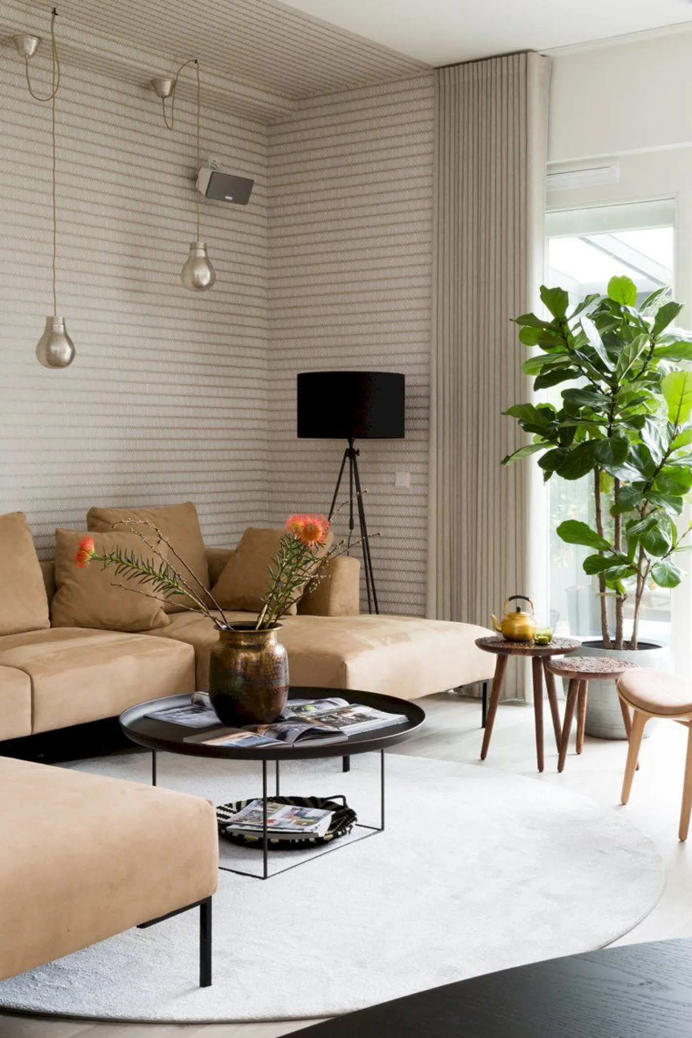 Discount Zuiver Lesley Vloerlamp Black