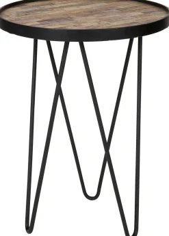New WOOOD Lev Bijzettafel zwart