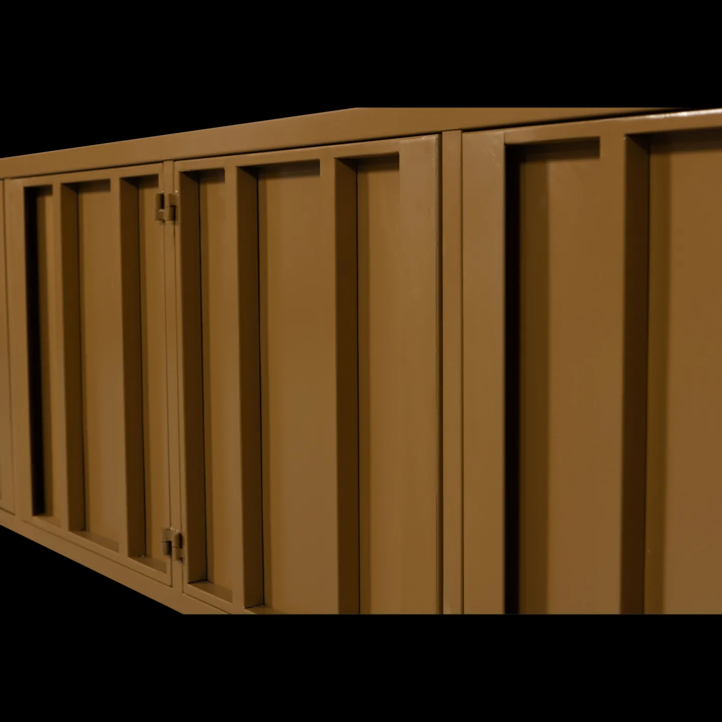 Outlet WOOOD Level Tv-meubel Honey Yellow
