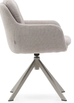 Online Kave Home Lexa Eetkamerstoel Beige
