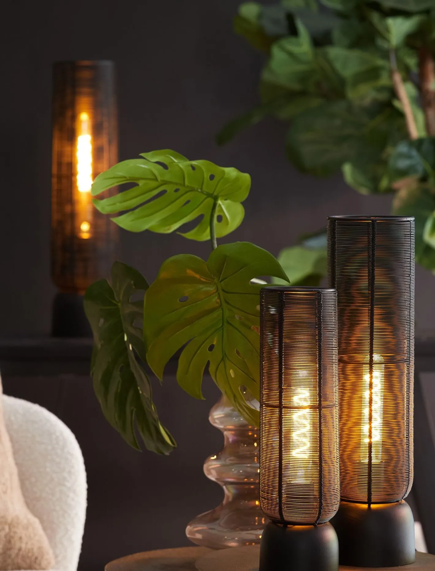 Sale Trendhopper Lezura Tafellamp Mat Zwart