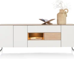 Hot XOOON Lindfield Dressoir Wit, Naturel