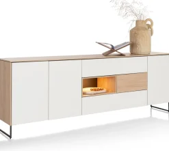 Hot XOOON Lindfield Dressoir Wit, Naturel