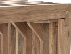 Online COCO maison Lino Wandtafel Naturel, Bruin