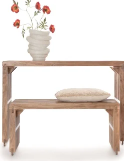 Online COCO maison Lino Wandtafel Naturel, Bruin