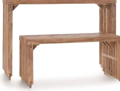 Online COCO maison Lino Wandtafel Naturel, Bruin