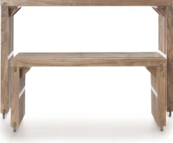 Online COCO maison Lino Wandtafel Naturel, Bruin