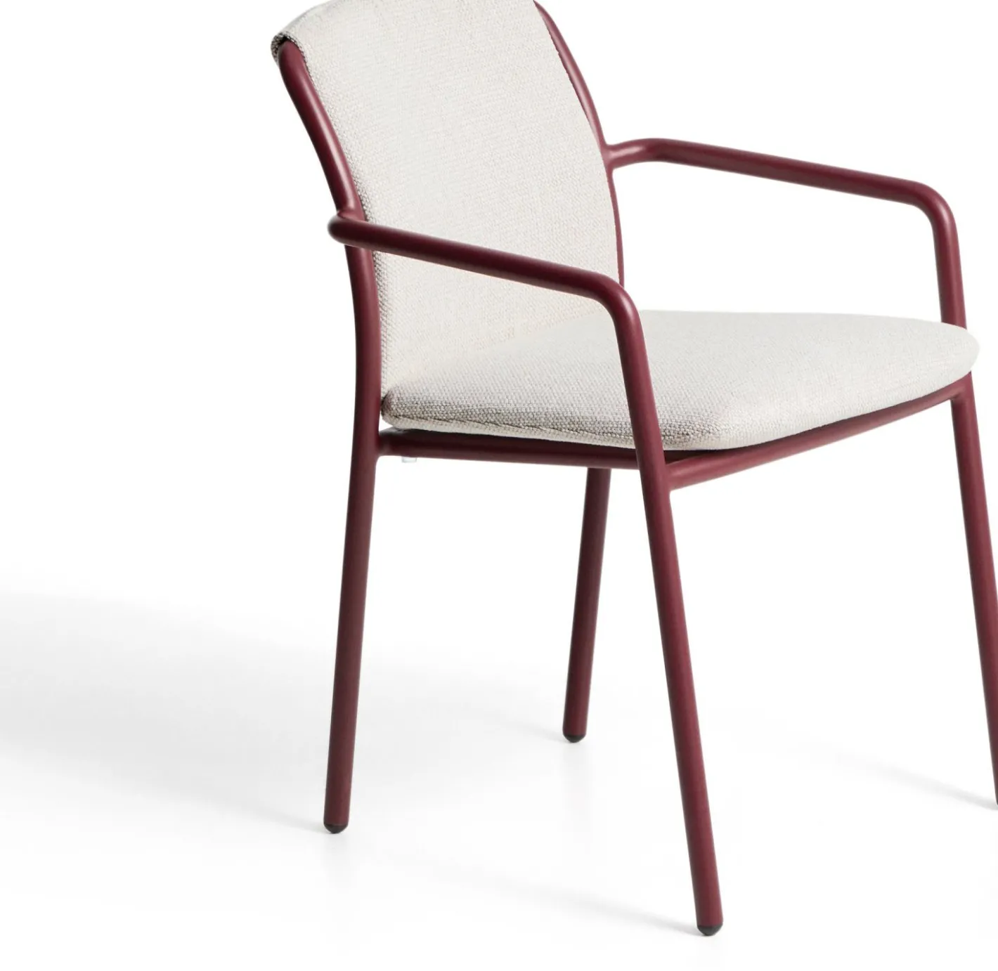 Best Kave Home Linosa Tuinstoel Donkerrood, Beige