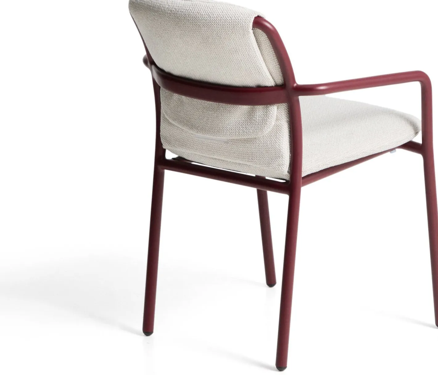 Best Kave Home Linosa Tuinstoel Donkerrood, Beige