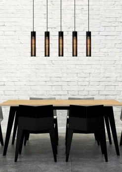Hot Lucide Lionel Hanglamp Zwart