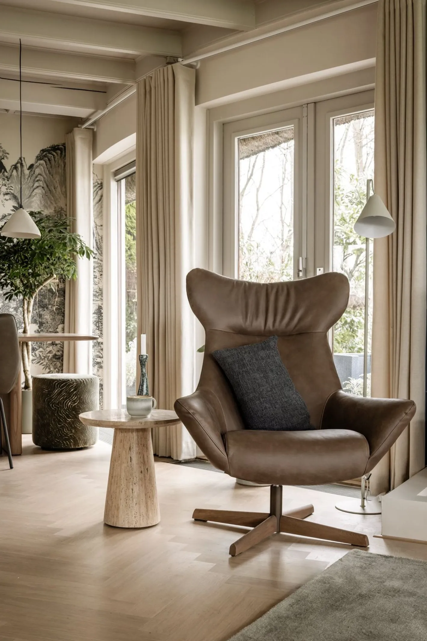 Clearance It's about RoMi Lisbon Vloerlamp Sand