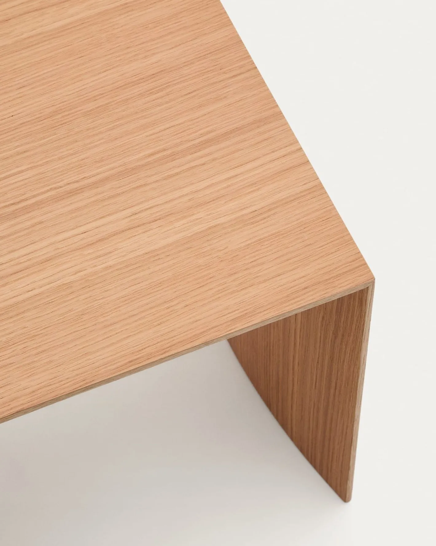 Discount Kave Home Litto Bijzettafel Lichtbruin