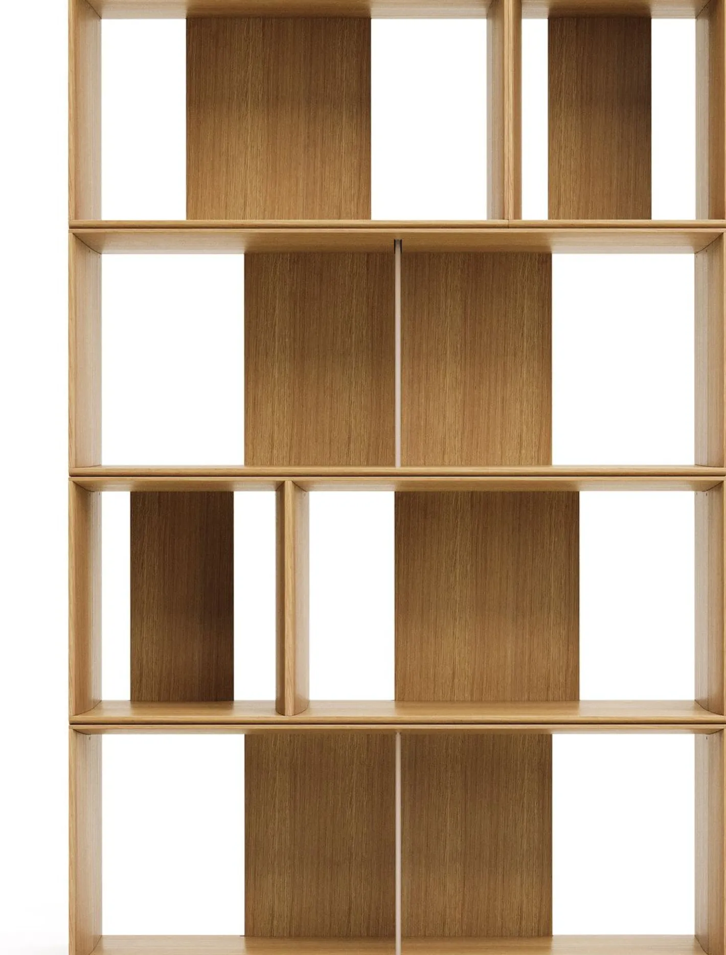 Hot Kave Home Litto Vakkenkast Bruin, Naturel