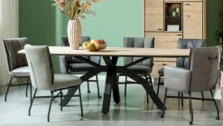 New Henders en Hazel Livada 220 Eettafel Naturel Lacquered