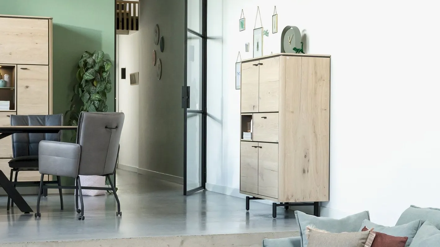 Hot Henders en Hazel Livada Low Opbergkast Onyx