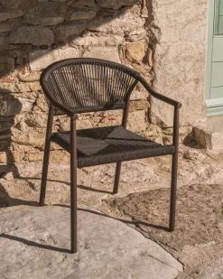 Best Kave Home Livadia Tuinstoel Bruin