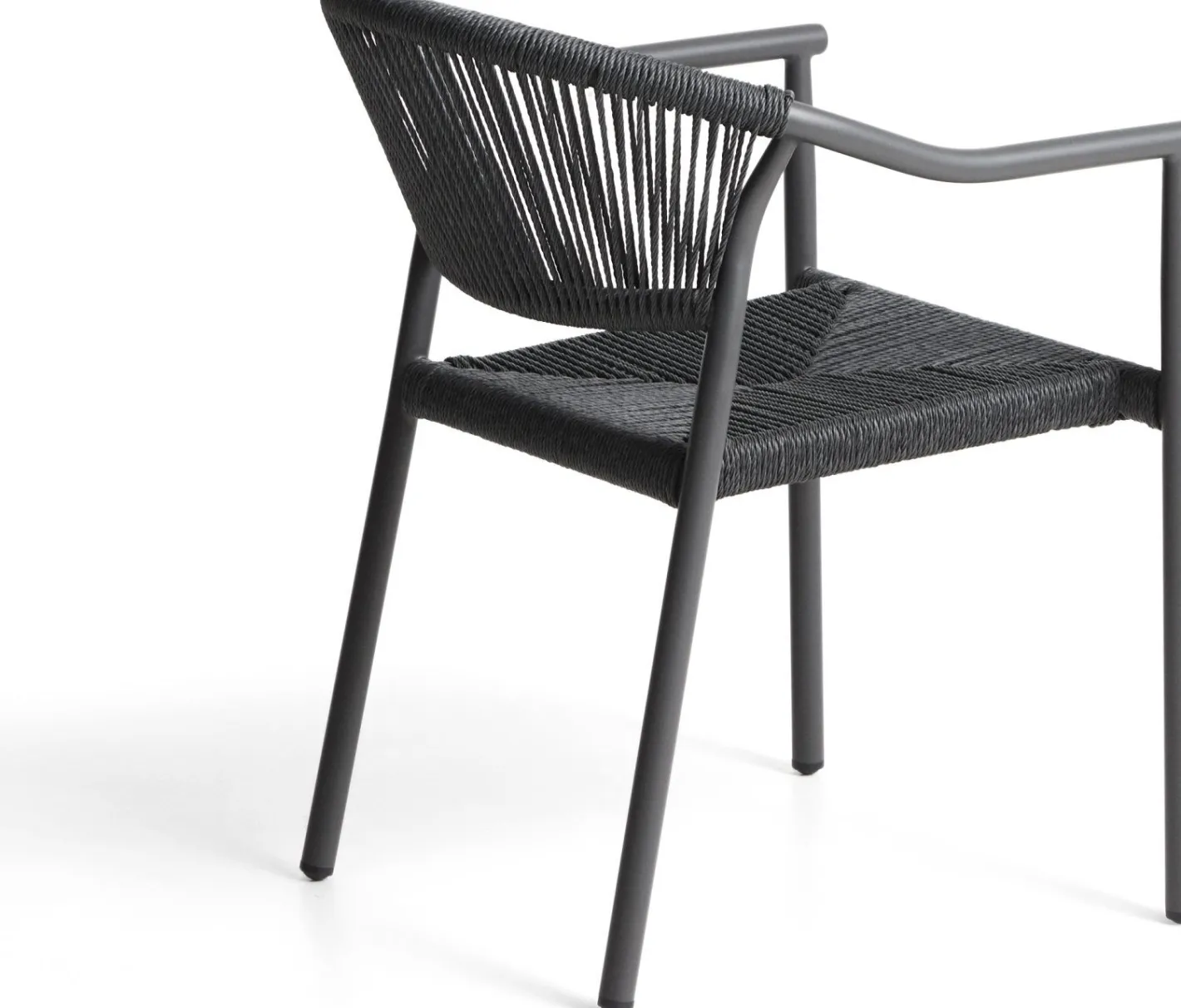 New Kave Home Livadia Tuinstoel Grafiet