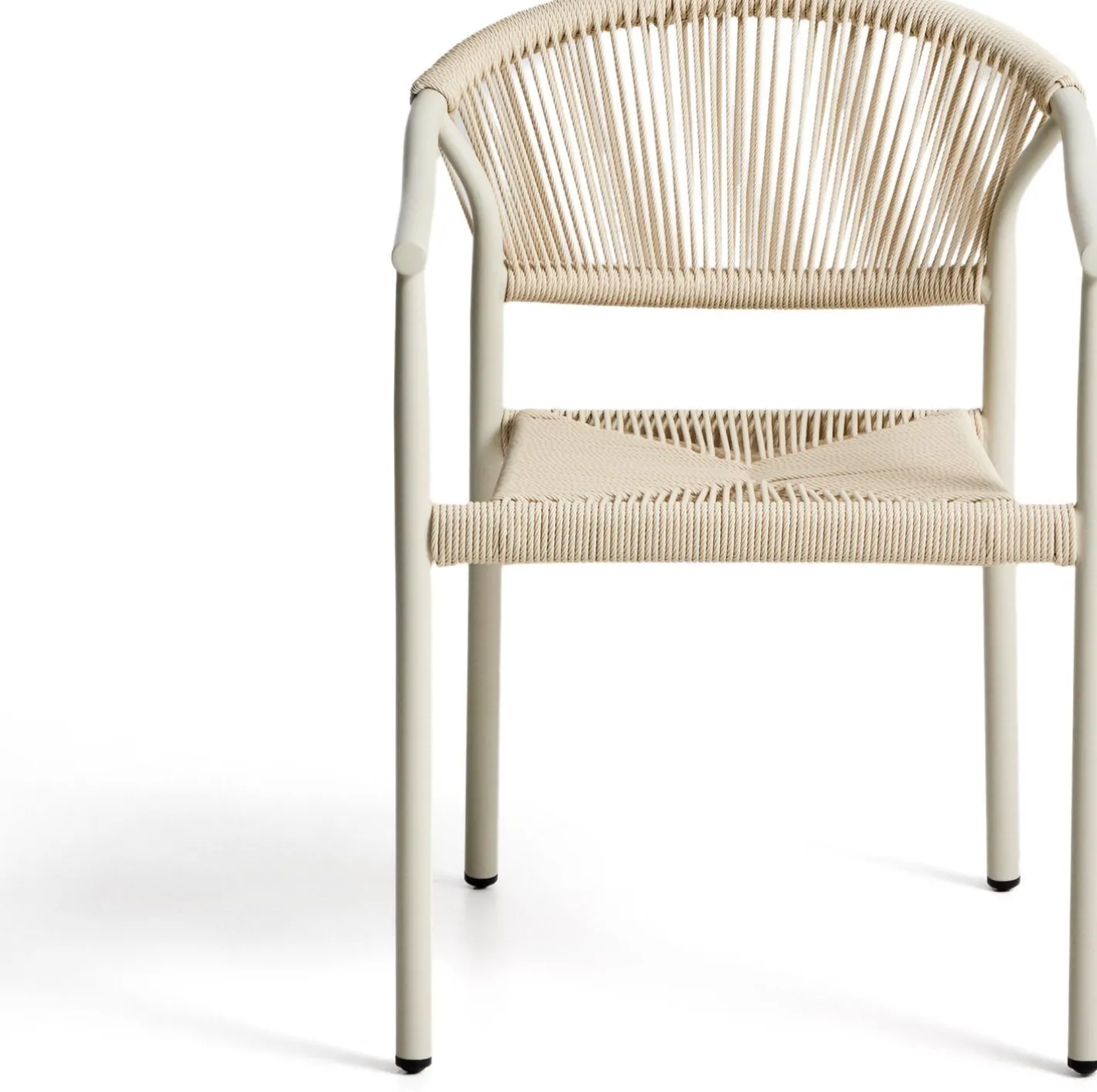 Best Kave Home Livadia Tuinstoel Ecru