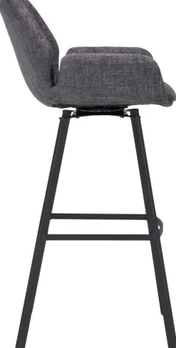 Outlet Trendhopper Lizz Hoog Barkruk Dark Grey