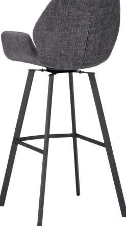 Outlet Trendhopper Lizz Hoog Barkruk Dark Grey