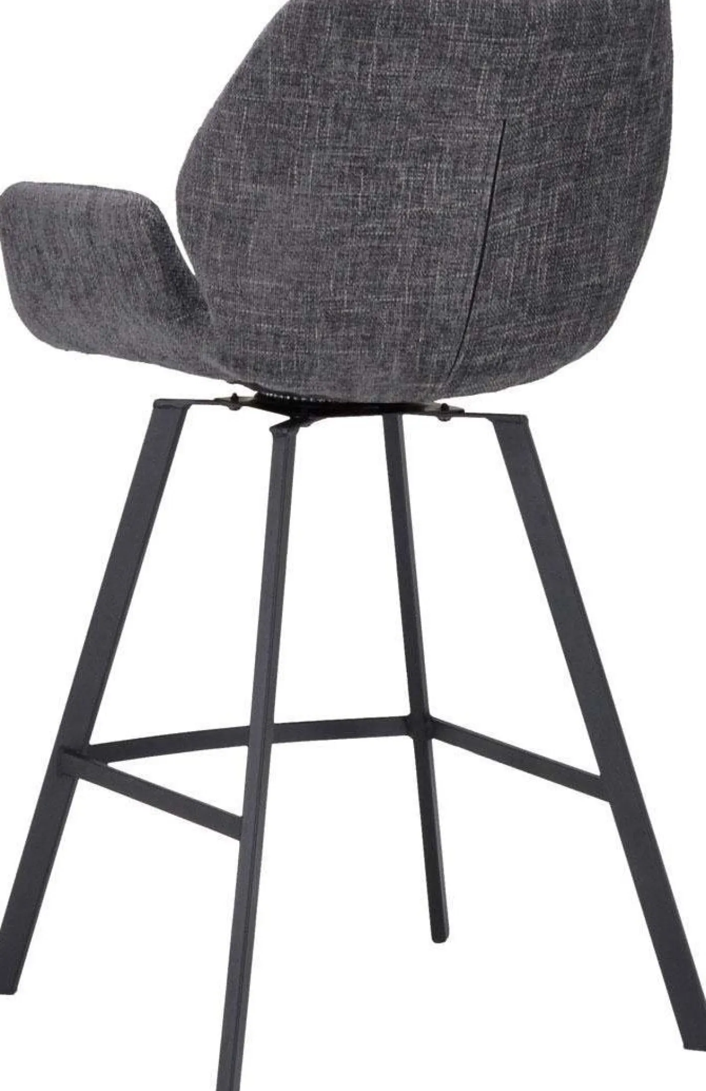 Online Trendhopper Lizz Laag Barkruk Dark Grey