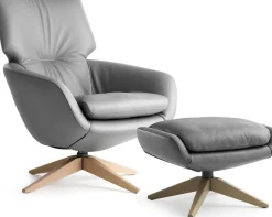 Best Leolux Lloyd Fauteuil grijs